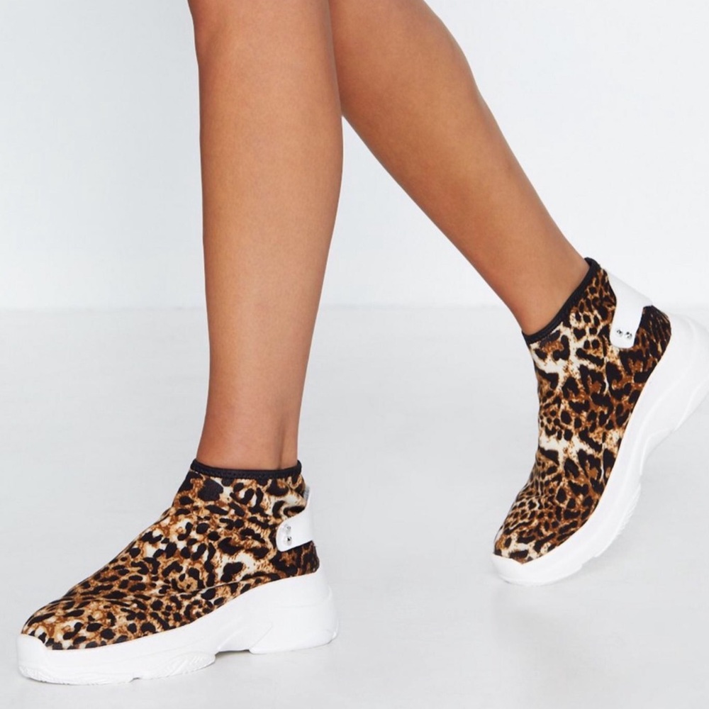 Nasty Gal get catty sneakers